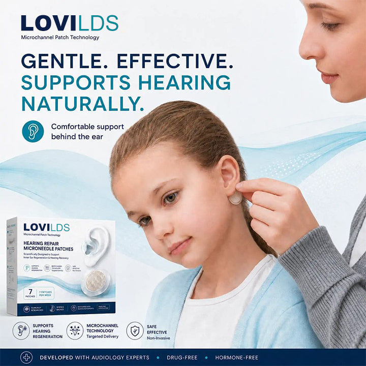 LOVILDS-HEARING REPAIR MICRONEEDLE PATCHES