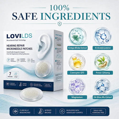 LOVILDS-HEARING REPAIR MICRONEEDLE PATCHES